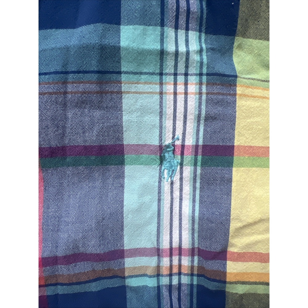 Ralph‎ Lauren Short Sleeve Custom Fit Button Shirt - Multicolor - XXL - Picture 3 of 4